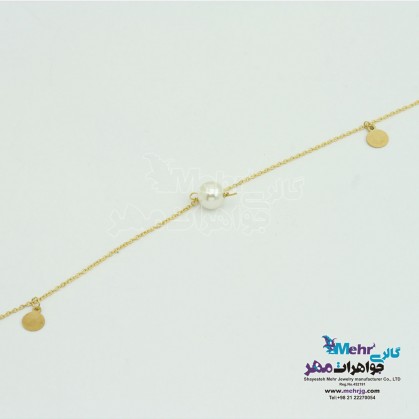 Gold Binding - Pearl Badge Design-MA0158